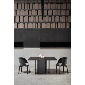 Čierny jedálenský stôl Teulat Arq, 137 x 137 cm - Image 3