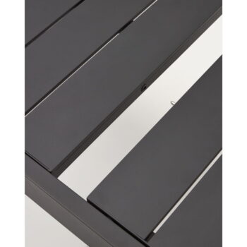 Kovový záhradný jedálenský stôl 100.5x220 cm Galdana – Kave Home - Image 4