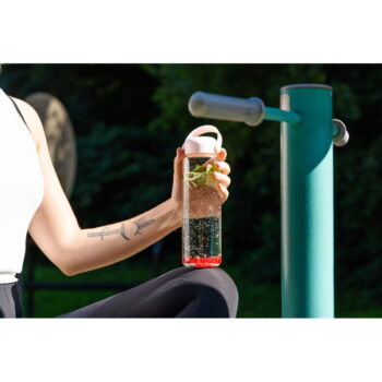 Sklenená fľaša v mentolovej farbe 540 ml Fuori – Vialli Design - Image 8