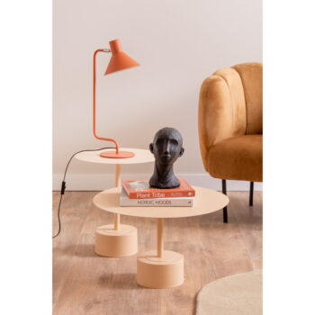 Kovový okrúhly odkladací stolík ø 55 cm Nowa – Leitmotiv - Image 2