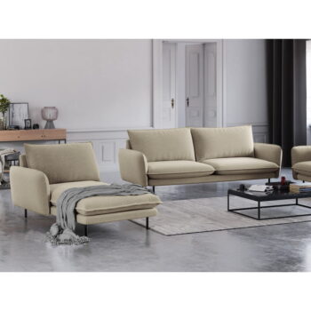 Béžová leňoška Cosmopolitan Design Vienna, ľavý roh - Image 3