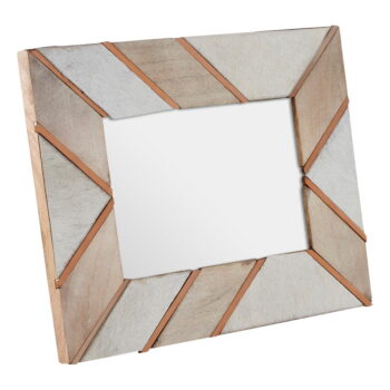 Bielo–béžový drevený rámček 22x28 cm Bowerbird – Premier Housewares - Image 2