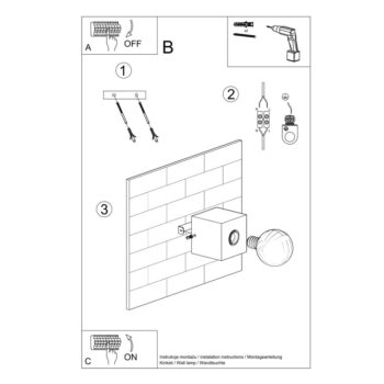 Nástenné svietidlo v prírodnej farbe Gabi – Nice Lamps - Image 8