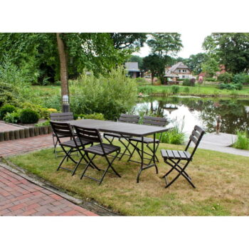 Skladací kempingový stôl Tabora – Garden Pleasure - Image 2