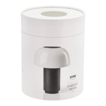 Sivá hliníková LED stmievateľná stolová lampa (výška 22 cm) Harvest – Zone – Obrázok 5