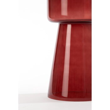 Sklenený okrúhly odkladací stolík ø 30 cm Dakwa – Light & Living - Image 2
