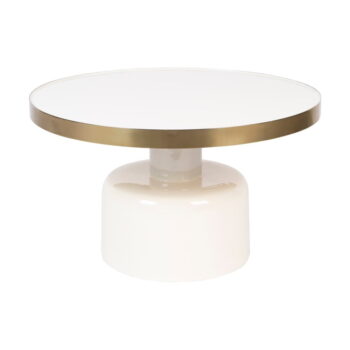 Kovový okrúhly odkladací stolík ø 60 cm Glam – Zuiver