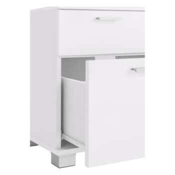 Biela skrinka pod umývadlo 70x55 cm Rowan – Støraa – Obrázok 6