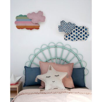 Dekoratívny vankúš Little Nice Things Happy Star - Image 2