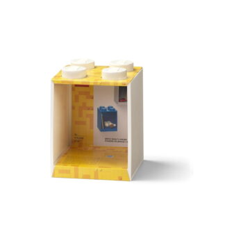 Detská biela nástenná polica LEGO® Brick 4 - Image 2