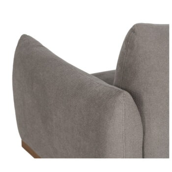 Sivé kreslo Marron – Ixia - Image 11