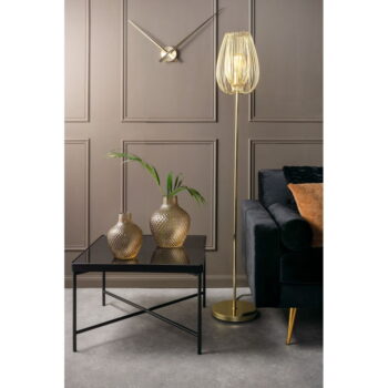 Stojacia lampa v zlatej farbe Leitmotiv Lucid, výška 150 cm - Image 7