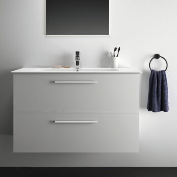 Biela závesná skrinka pod umývadlo 100x63 cm i.Life A – Ideal Standard - Image 5