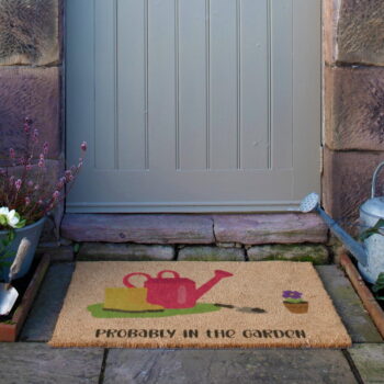 Rohožka z kokosového vlákna 60x90 cm Probably in the Garden – Artsy Doormats - Image 7