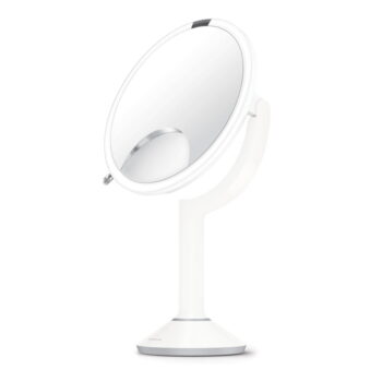 Kozmetické zrkadlo s osvetlením/zväčšovacie (5x) ø 20 cm Sensor Trio – simplehuman - Image 6