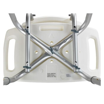 Sedacia stolička s operadlom do sprchy Wenko Stool With Back, 54 × 49 cm – Obrázok 3