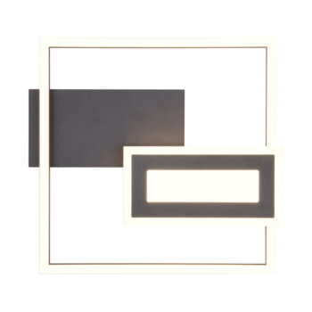 Čierne LED stropné svietidlo 30x33 cm Spiro – Trio – Obrázok 4