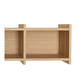 Poschodová polica v dekore duba v prírodnej farbe 80 cm Focal – Hübsch - Image 3