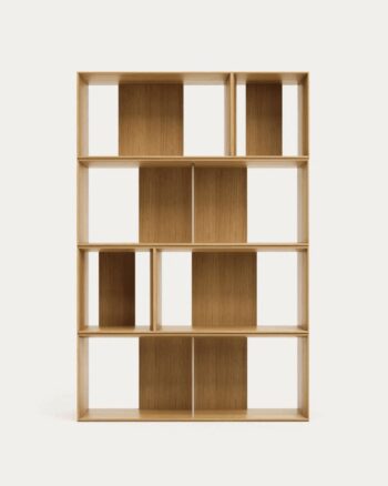 Modulárny policový systém v dekore duba v prírodnej farbe 6 ks 101x152 cm Litto – Kave Home - Image 4