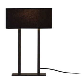 Čierna stolová lampa (výška 52 cm) Salihini – Opviq lights