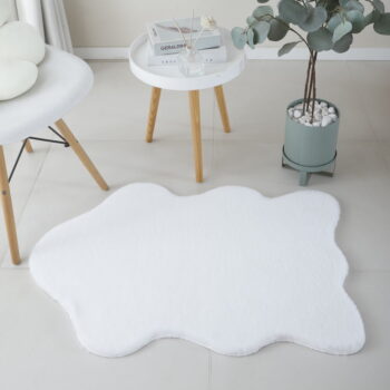 Biela syntetická kožušina 60x90 cm Caty – Ayyildiz Carpets – Obrázok 4