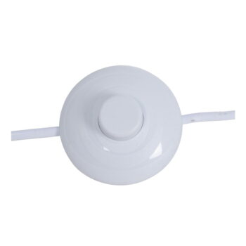 Biela stojacia lampa s kovovým tienidlom (výška 150 cm) – Ixia - Image 7