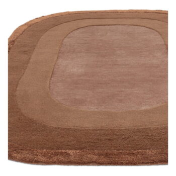 Ručne tkaný koberec s prímesou vlny v tehlovej farbe 200x290 cm Halo – Asiatic Carpets - Image 6
