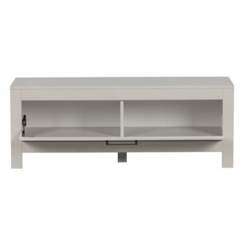 Svetlosivý TV stolík z borovicového dreva 120x45 cm Bonk – Basiclabel - Image 2