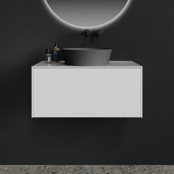 Sivé keramické okrúhle umývadlo ø 40 cm Ipalyss – Ideal Standard - Image 8