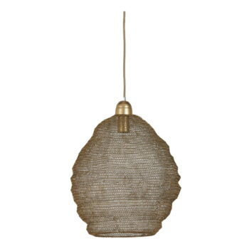 Závesné svietidlo v bronzovej farbe s kovovým tienidlom ø 38 cm Nina – Light & Living - Image 7