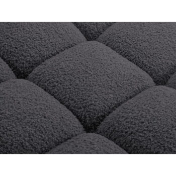 Antracitovosivá pohovka z textílie buklé 288 cm Bellis – Micadoni - Image 7