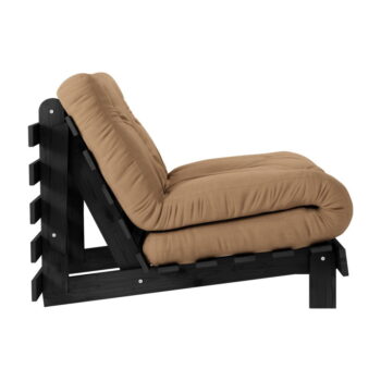 Hnedé kreslo Roots Black Night – Karup Design - Image 3