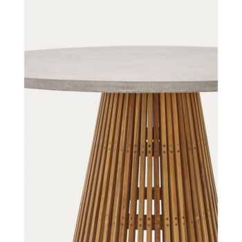 Okrúhly záhradný jedálenský stôl ø 120 cm Alcaufar – Kave Home – Obrázok 3