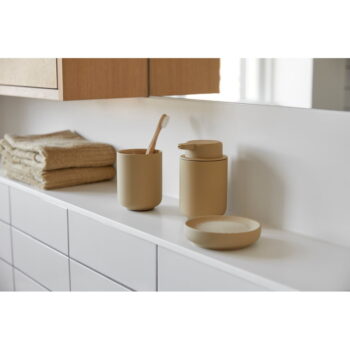 Béžová porcelánová nádoba na mydlo Zone Ume - Image 3