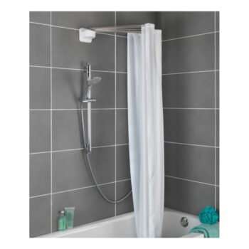 Kruhový držiak na sprchový záves Wenko Shower Umbrella – Obrázok 5
