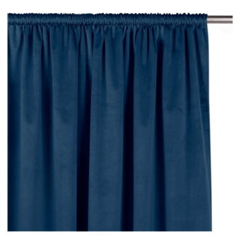 Modrý zamatový dimout záves 400x270 cm Velto – Filumi - Image 9