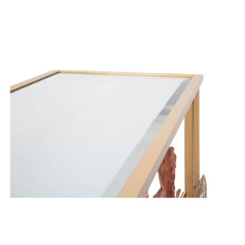 Oranžový konzolový stolík 41.5x114 cm Glam Redy – Mauro Ferretti – Obrázok 4