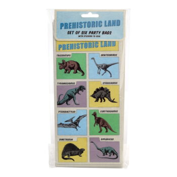 Darčekové vrecká v súprave 6 ks 5x12 cm Prehistoric Land – Rex London – Obrázok 2