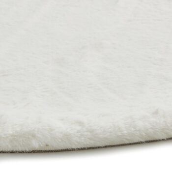 Biely koberec Think Rugs Teddy, ⌀ 120 cm - Image 4
