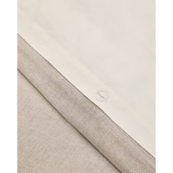 Béžové predĺžené obliečky na dvojlôžko z bavlneného perkálu 240x220 cm Sotela – Kave Home – Obrázok 3