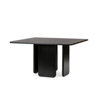 Čierny jedálenský stôl Teulat Arq, 137 x 137 cm - Image 2