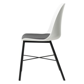 Biela jedálenská stolička Unique Furniture Whistler – Obrázok 3