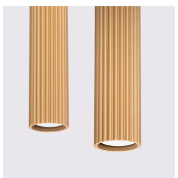 Závesné svietidlo v zlatej farbe Gleam – Nice Lamps - Image 7