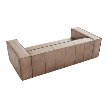 Svetlohnedá kožená pohovka 227 cm Madame - Windsor & Co Sofas - Image 4