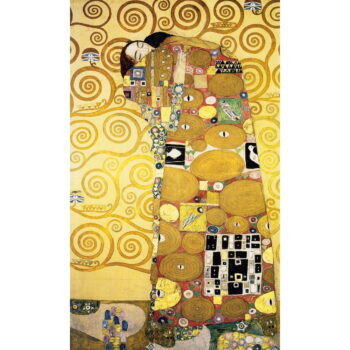 Reprodukcia obrazu Gustav Klimt Fulfillment, 50 × 30 cm