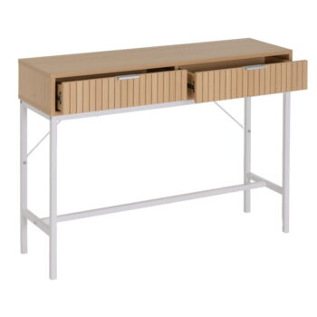 Konzolový stolík v prírodnej farbe 30x100 cm Mid-Lines – Casa Selección - Image 2