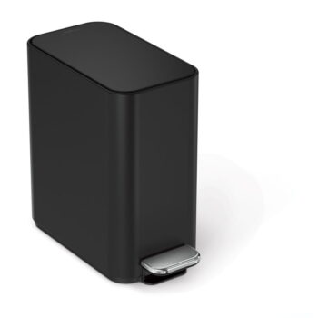 Pedálový oceľový odpadkový kôš 5 l – simplehuman - Image 4