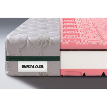 Stredne tvrdý/extra tvrdý penový obojstranný matrac 180x200 cm BonRelax HR PLUS - BENAB - Image 3