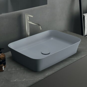 Svetlomodré keramické umývadlo 55x38 cm Ipalyss – Ideal Standard – Obrázok 8