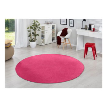 Ružový okrúhly koberec ø 200 cm Fancy – Hanse Home - Image 2